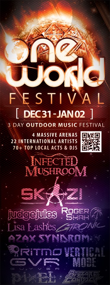 South Africa, Cape Town – One World Festival - Infected Mushroom