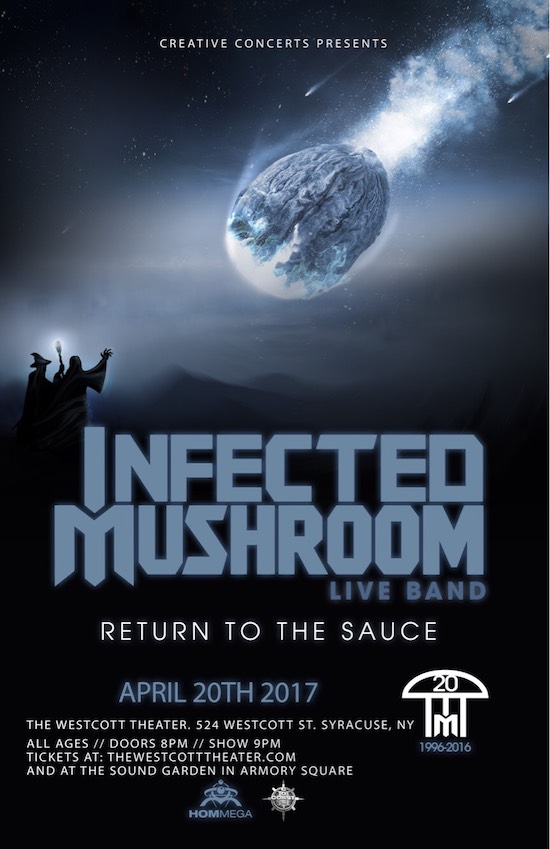 Usa Syracuse Ny The Westcott Theater Infected Mushroom